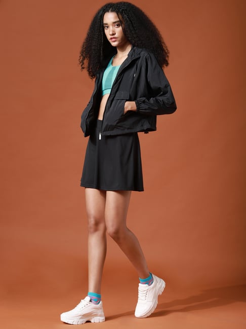 Buy Only Black Nylon Sports Hoodie for Women's Online @ Tata CLiQ