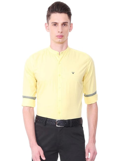 Yellow Shirt Men - Buy Yellow Shirt Men online in India
