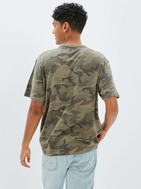 camo shirt american eagle