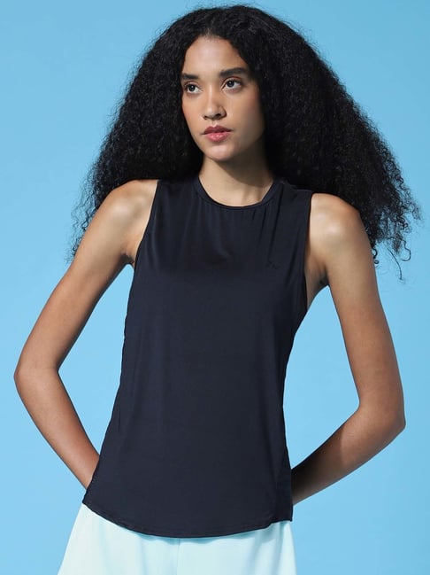 Only Black Round Neck Tank Top-picture-46