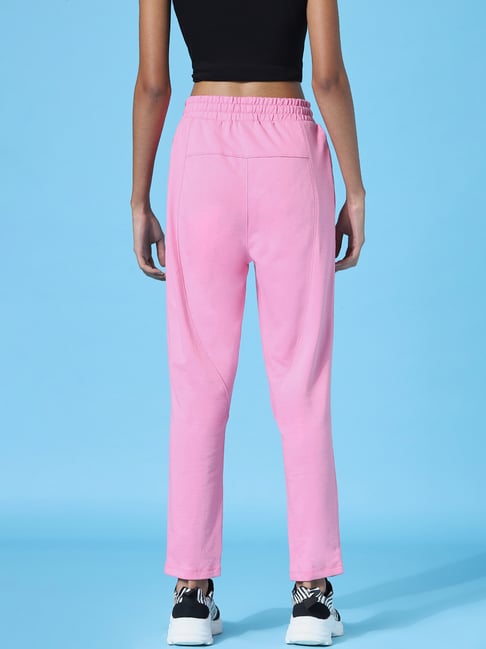 Only Pink Printed Sweat Pants