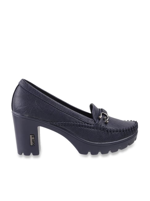 Buy Metro Women's Navy Casual Loafers for Women at Best Price