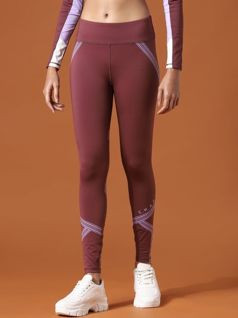 Maroon Leggings | Maroon leggings, Workout leggings with pockets, Maroon