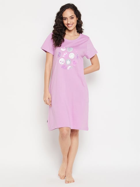 Buy online V Neck Solid Babydoll from sleepwear for Women by Clovia for  ₹689 at 51% off | 2024 Limeroad.com