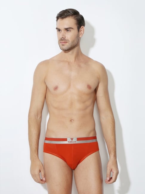 van heusen Vh Innerwear Red Cotton Regular Fit Briefs-picture-25