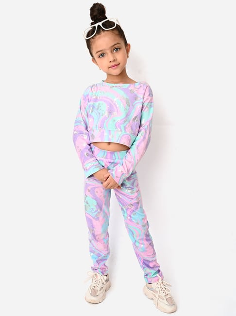 Kids Dance Crop Top & Leggings Set | Mountain Warehouse CA