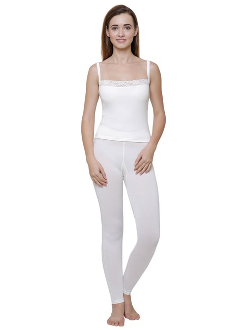 Buy Bodycare White Cotton Thermal Cami Top for Women Online @ Tata CLiQ
