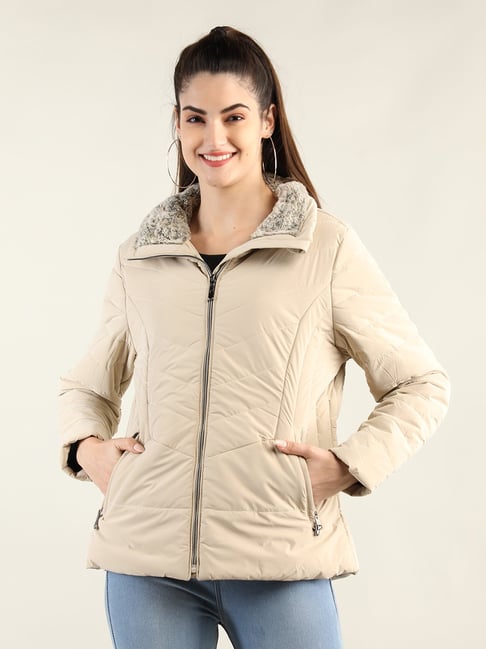 LURE URBAN Beige Puffer Jacket