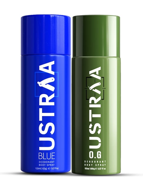 Ustraa O.G Deodorant & Blue Deodorant Body Spray - Set of 2-picture-38
