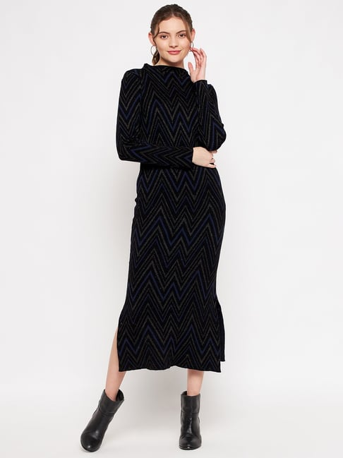 Discover Effortless Chic with dH Fay Sweater Dress Combo in Black - I Am  More Scarsdale