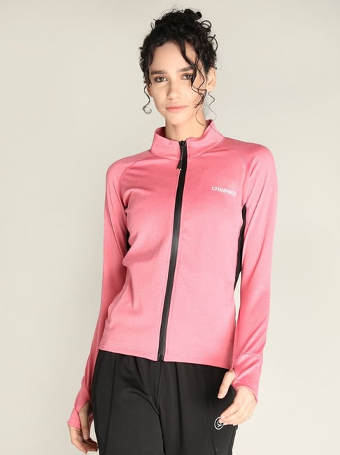 Pink 2025 gym jacket