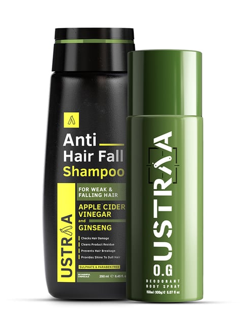 Ustraa O.G Deodorant & Anti-Hair Fall Shampoo - Set of 2