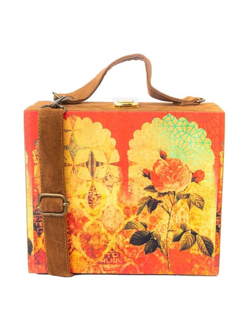 NR by Nidhi Rathi Red Fabric Clutch-picture-41