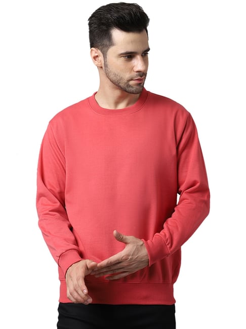 Vimal Jonney Coral Regular Fit Sweatshirt