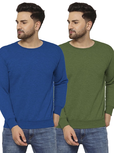 Vimal Jonney Multicolor Regular Fit Sweatshirt – Pack of 2