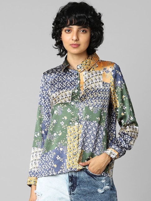 Only Multicolor Printed Shirt