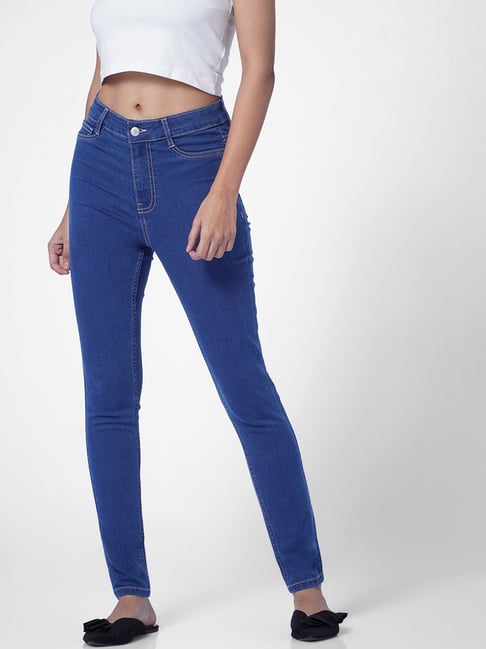 Only Blue Skinny Fit Jeans