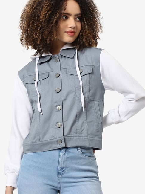 VERVET Color Block Denim Jacket - Women's Coats/Jackets in Denim | Buckle