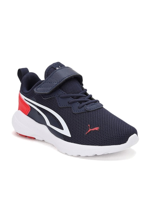 Buy Puma Kids All-Day Active AC+ PS Peacoat Navy & White Sneakers for Boys  at Best Price @ Tata CLiQ