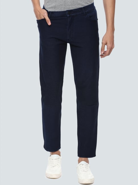 Buy Navy Blue Jeans for Men by LOUIS PHILIPPE Online