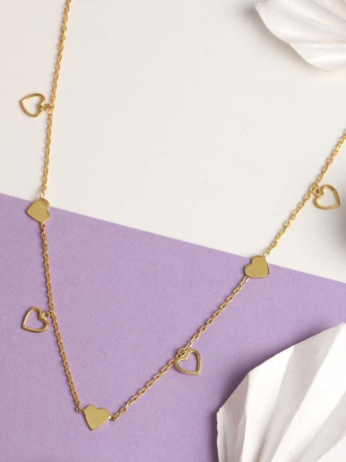 Clara 92.5 Sterling Silver Heart Necklace for Women