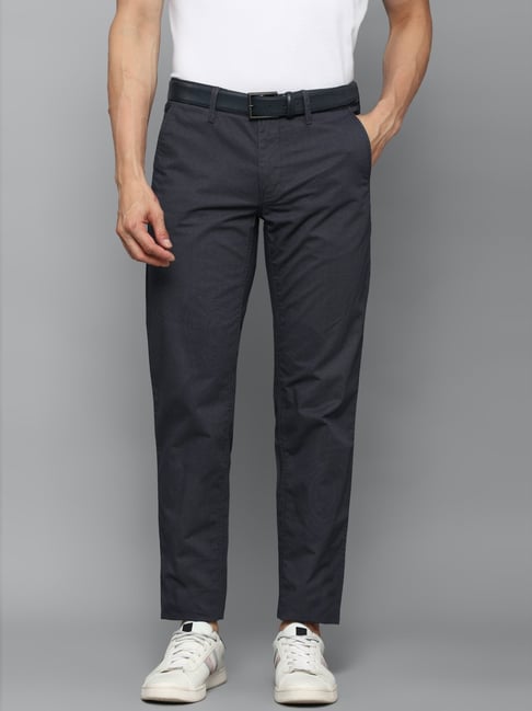Buy Louis Philippe Beige Cotton Slim Fit Trousers for Mens Online @ Tata  CLiQ