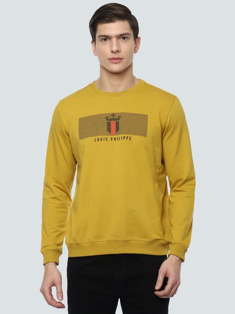 Buy Louis Philippe Sport White Cotton Sweatshirt for Men Online @ Tata CLiQ