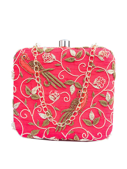 Handicrafts Gateway Fabric Ethnic Embroidery Clutch Purse at best price in  Agra