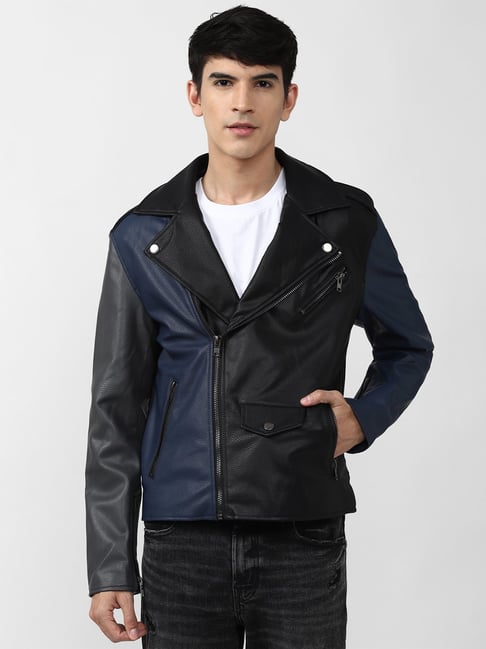 Forever 21 black jacket mens sale