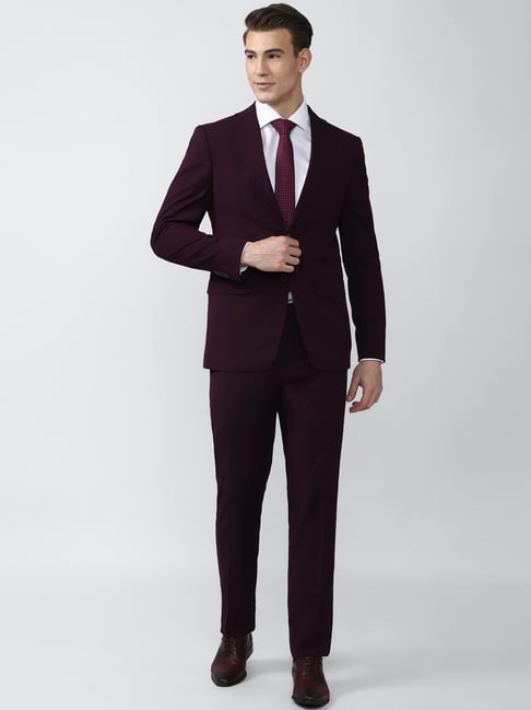 Buy Arrow Tailored Regular Fit Checked Three Piece Suit - NNNOW.com