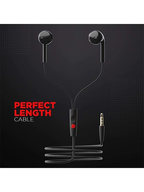 Buy boAt Bassheads 105 Wired in Ear Earphones with Mic Online At Best