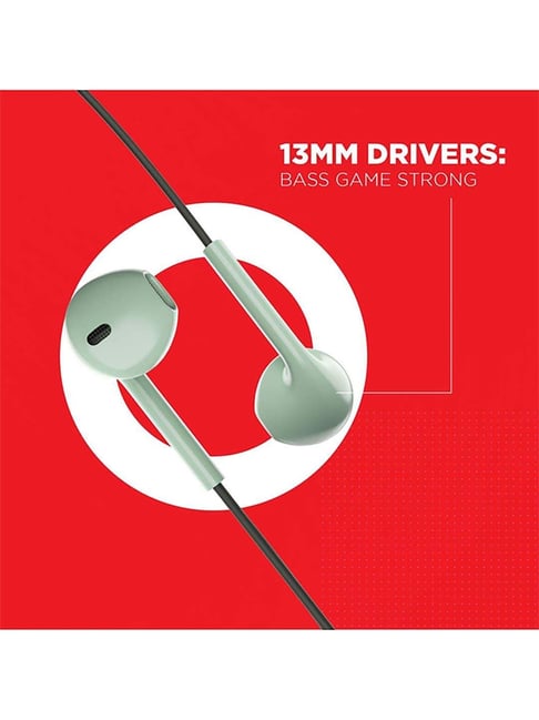 Buy boAt bassheads 105 Wired in Ear Earphones with Mic Online At Best