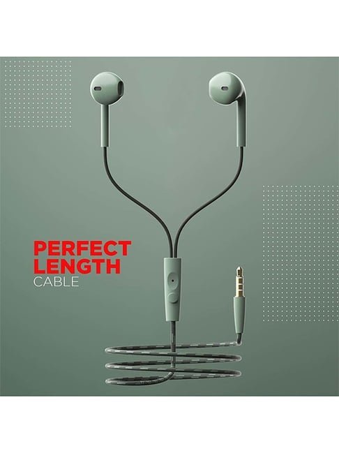 Buy boAt bassheads 105 Wired in Ear Earphones with Mic Online At Best