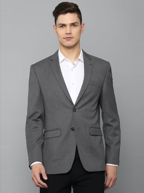 Grey blazers best sale for men