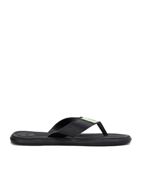 Mens padded best sale flip flops