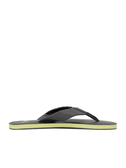 Puma Men's Linking Grey Flip Flops-picture-32