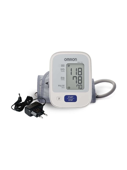 Omron HEM 7121 Fully Automatic Digital Blood Pressure Monitor (White)