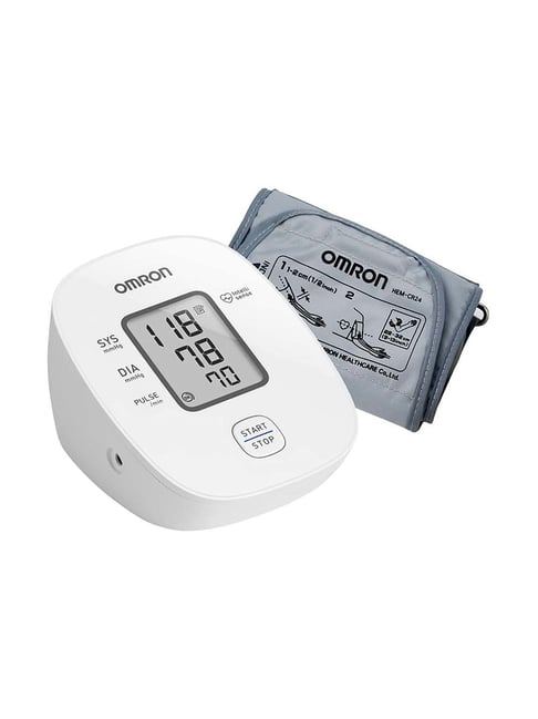 Omron HEM 7121J Fully Automatic Digital Blood Pressure Monitor (White)