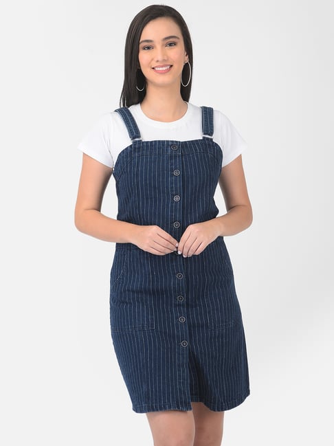 Cotton deals pinafore dress