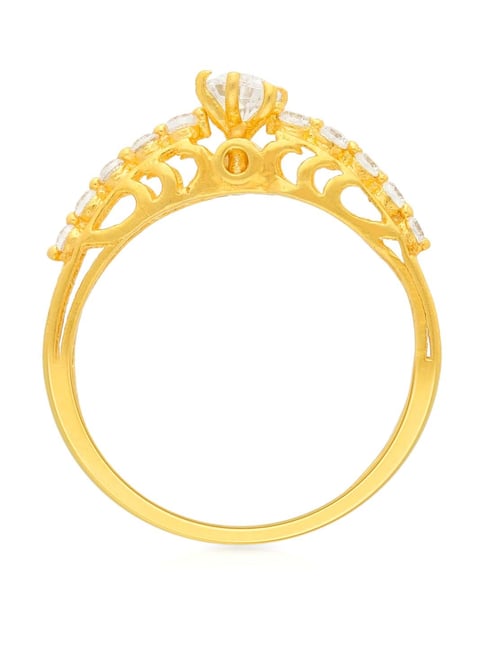 Buy Malabar Gold and Diamonds 22k Gold Ring for Women Online At Best