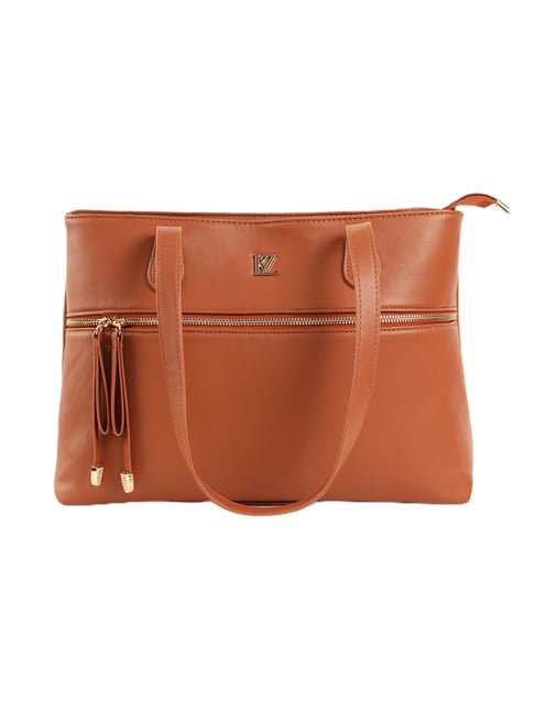 Buy Baggit Orange Solid Medium Shoulder Bag Online At Best Price @ Tata CLiQ