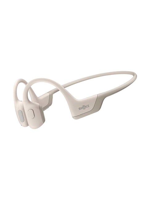 Shokz OpenRun Pro Open-Ear Bluetooth Bone Conduction Sport Headphones (Beige Gold)