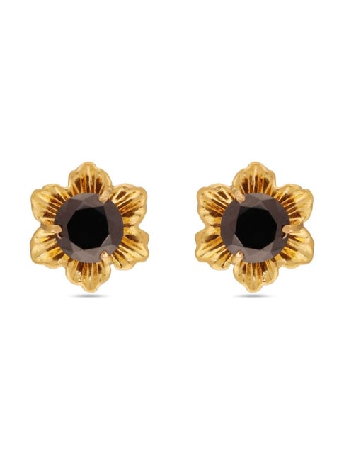 Buy Kanak jewels Valentine Stainless Steel Multicolor Black Screw Bali Stud  earrings KJNT38 Online at Best Prices in India - JioMart.