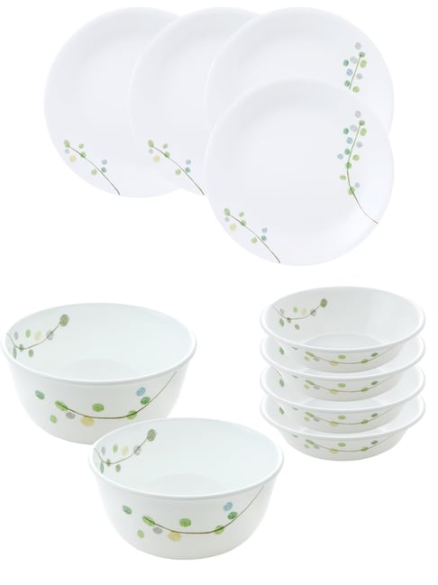 Piece Dinnerware Corelle Deep Dinner Plates Corelle Multicolor