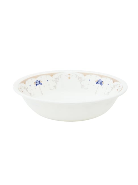 Corelle Asia Gold Series Blooming Blue 296ml Dessert Bowl Pack of 6-picture-34