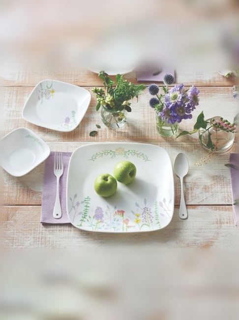 CORELLE REPLACEMENT Dishes.lavender Iris Pattern. Dinner -  in