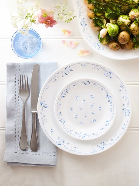 Corelle Livingware Provincial Blue 26cm Dinner Plate Pack of