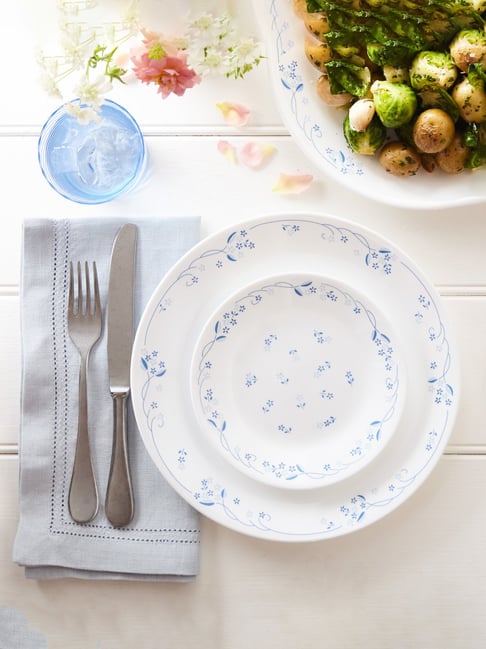 Provincial Blue Corelle Plate Price Each Buy Corelle White Vitrelle