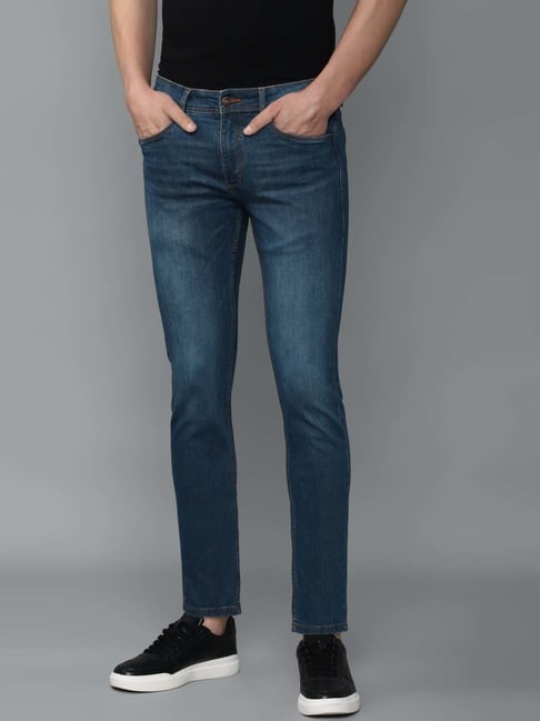 Louis Philippe Jeans Blue Regular Fit Jeans