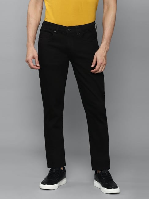 Louis Philippe Jeans Black Slim Fit Jeans-picture-12